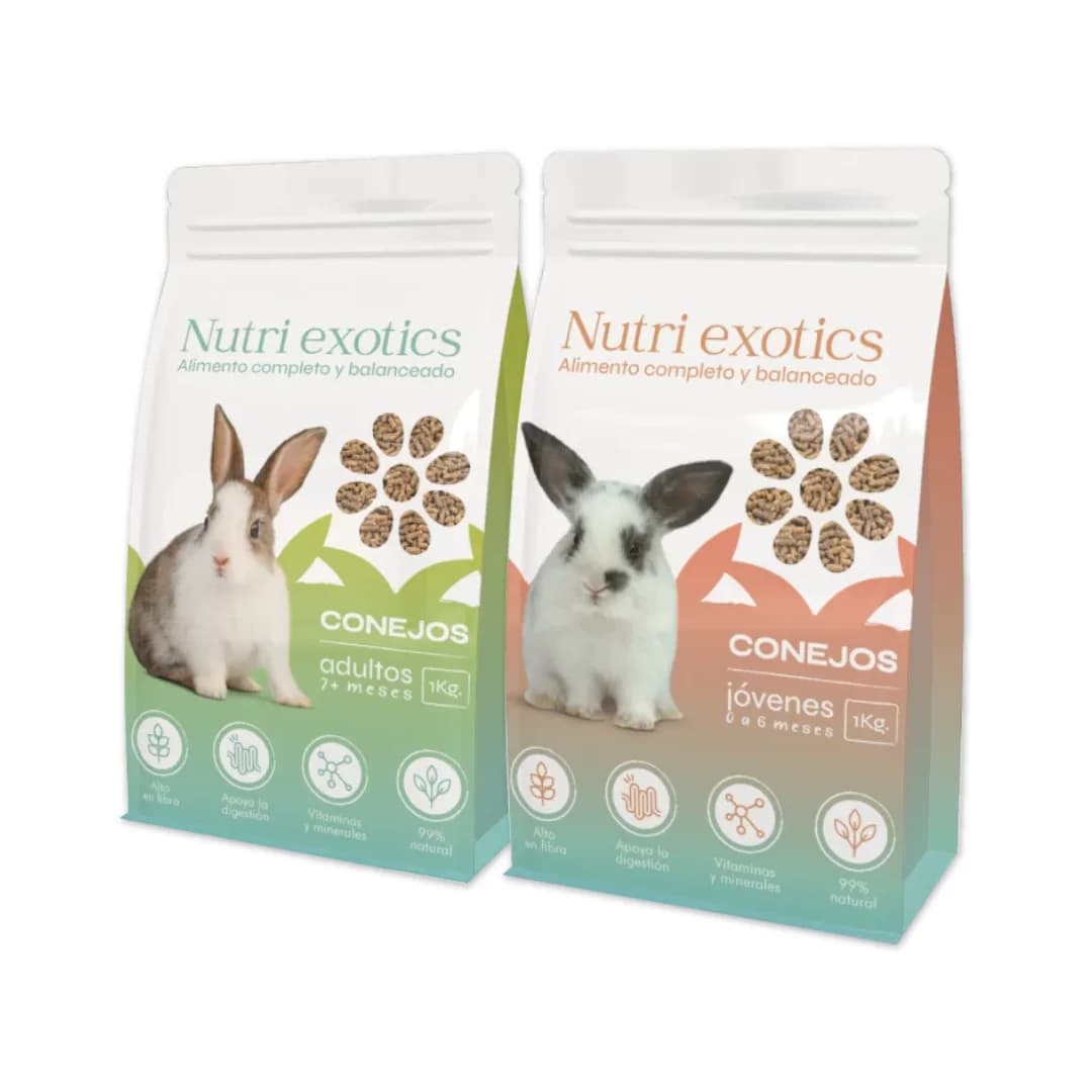 Concentrado conejos nutri exotics - imagen 1