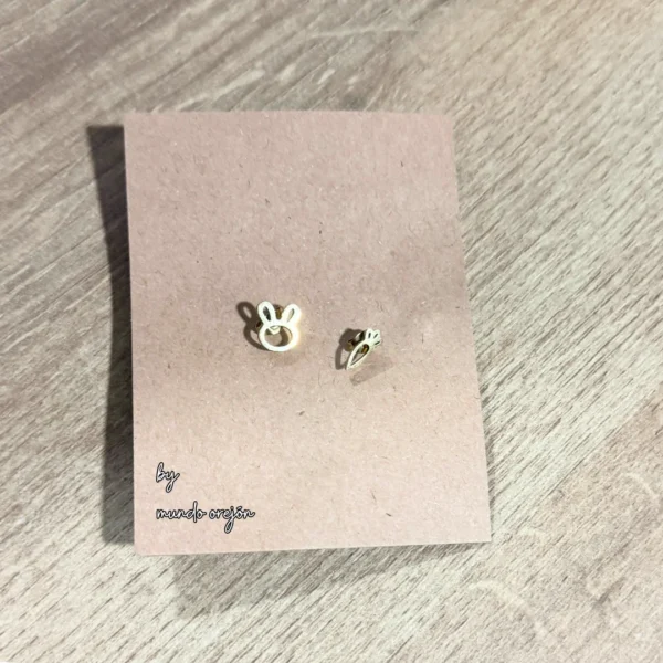 Aretes zanahoria / conejito